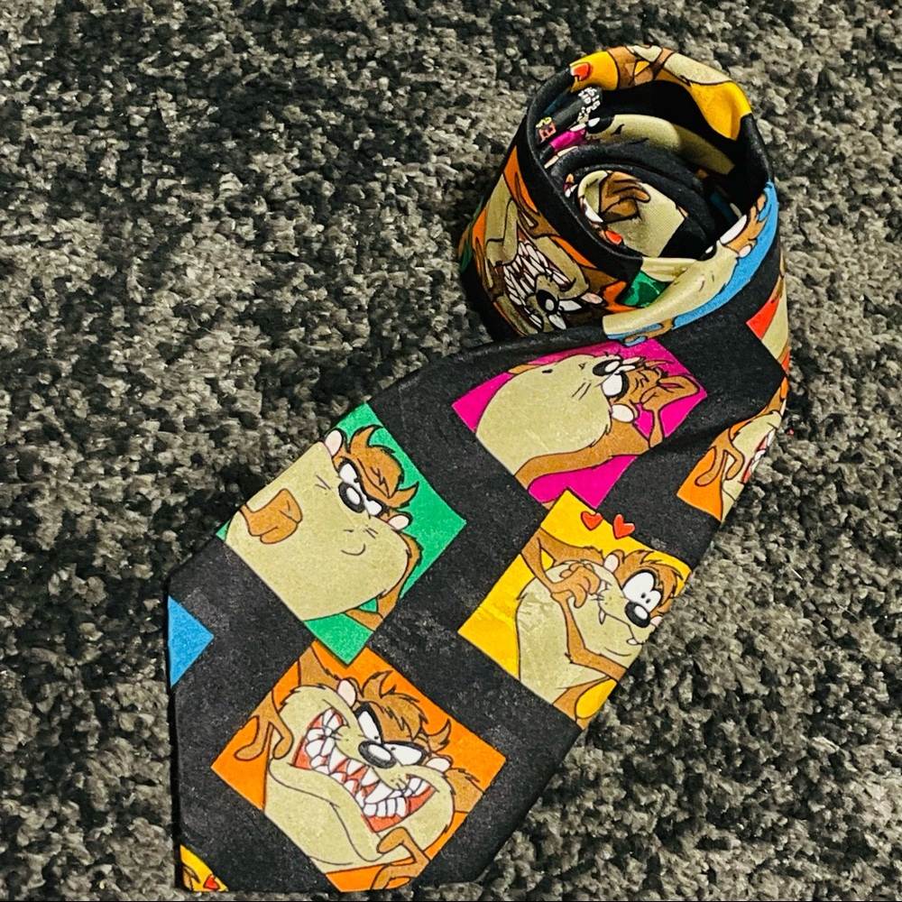 Vintage Taz Looney Tunes Tie